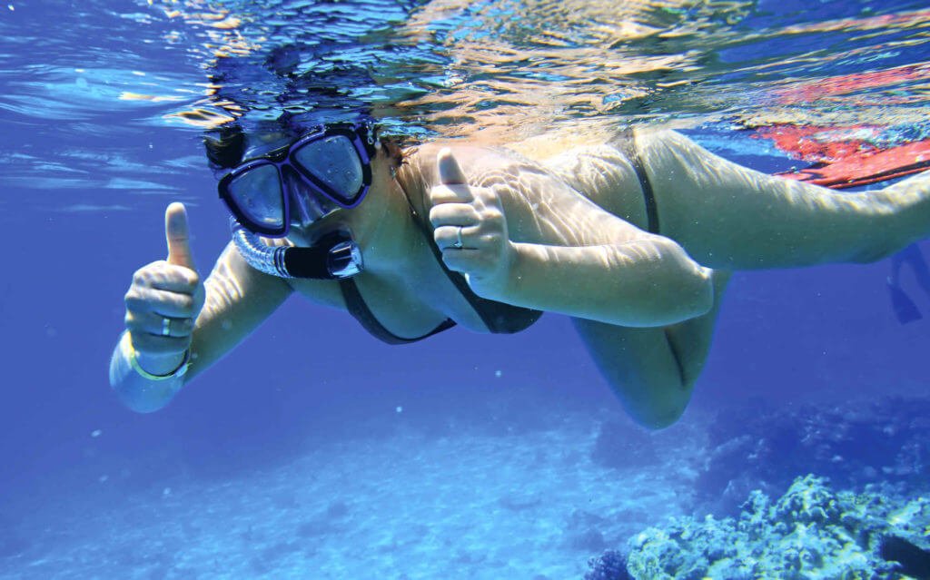 Stag and Hen Magaluf snorkeling. Hen and Stag do