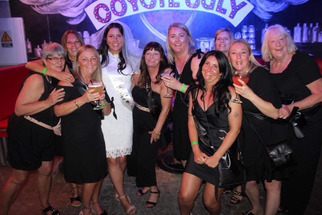 Hen Party in Coyote Ugly Magaluf